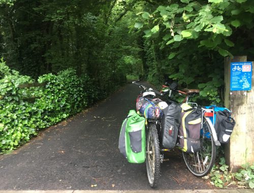 Ruta en bicicleta